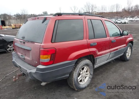 2004 Jeep Grand Cherokee Laredo из США, поврежденный, VIN 1J4GW48N74C332701